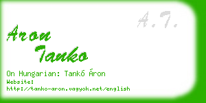 aron tanko business card
